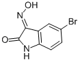 5-BROMOISATIN 3-OXIME 化学構造式