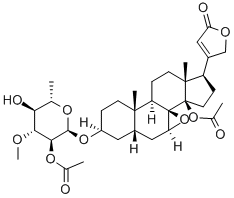 acetyltanghinin 结构式