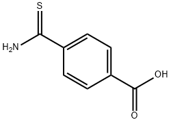 4-(AMINOCARBONOTHIOYL)BENZOIC ACID, 4989-36-0, 结构式