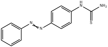 [p-(Phenylazo)phenyl]thiourea 结构式