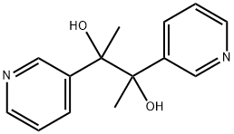 2,3-di-3-pyridylbutane-2,3-diol  Struktur