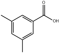 3,5-二甲基苯甲酸 结构式