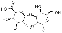 D-Galactose, 2-amino-2-deoxy-3-O-.beta.-D-glucopyranuronosyl- Structure