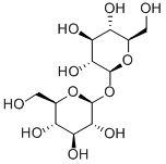 Β-D-GLUCOPYRANOSYL Β-D-GLUCOPYRANOSIDE, 499-23-0, 结构式