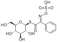 [金莲葡糖硫苷], 499-26-3, 结构式