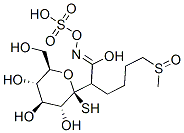 1-Thio-beta-D-glucopyranose 1-(6-(methylsulfinyl)-N-(sulfooxy)hexanimi date)|1-Thio-beta-D-glucopyranose 1-(6-(methylsulfinyl)-N-(sulfooxy)hexanimi date)
