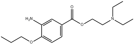 proxymetacaine  Struktur