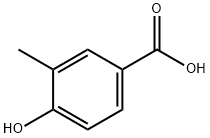 4-HYDROXY-3-METHYLBENZOIC ACID Struktur