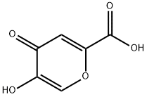 5-hydroxy-4-oxo-4H-pyran-2-carboxylic acid Structure