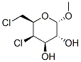 methyl 4,6-dichloro-4,6-dideoxy-alpha-galactopyranoside Structure