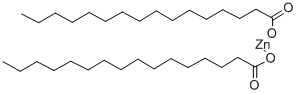 ジヘキサデカン酸亜鉛 化学構造式