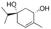 4-Cyclohexene-1,3-diol,4-methyl-1-(1-methylethyl)-,(1S,3S)-(9CI) Struktur