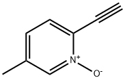 Pyridine, 2-ethynyl-5-methyl-, 1-oxide (9CI) Structure