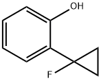 Phenol, 2-(1-fluorocyclopropyl)- (9CI) Struktur