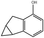 Cycloprop[a]inden-5-ol, 1,1a,6,6a-tetrahydro- (9CI) Structure
