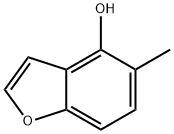 4-Benzofuranol, 5-methyl- (9CI) Structure