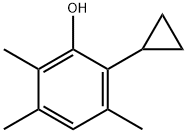 Phenol, 2-cyclopropyl-3,5,6-trimethyl- (9CI) Structure