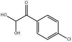 4-Chlorophenylglyoxal hydrate Struktur