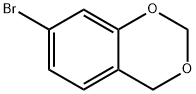 7-ブロモ-4H-1,3-ベンゾジオキシン 化学構造式