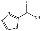 1,3,4-THIADIAZOLE-2-CARBOXYLIC ACID,97% 化学構造式