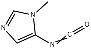 1-METHYL-1H-IMIDAZOL-5-YL ISOCYANATE Struktur