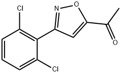 1-[3-(2,6-DICHLOROPHENYL)ISOXAZOL-5-YL]ETHAN-1-ONE Structure
