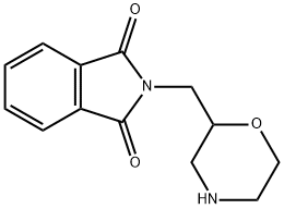 2-(1,4-OXAZINAN-2-YLMETHYL)-1H-ISOINDOLE-1,3(2H)-DIONE Structure