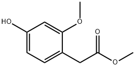 Methyl 2-(4-hydroxy-2-methoxyphenyl)acetate Structure