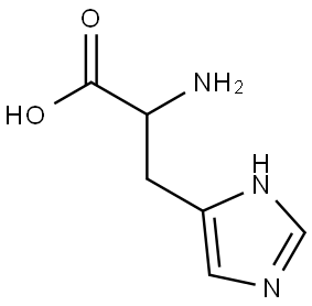 DL-Histidine Structure