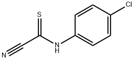 N-(4-Chlorophenyl)-1-cyanothioformamide Struktur