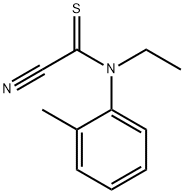 o-Formotoluidide,  1-cyano-N-ethylthio-  (7CI,8CI) Structure