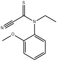 o-Formanisidide,  1-cyano-N-ethylthio-  (7CI,8CI) 结构式