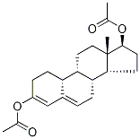 3,17β-Diacetoxy-3,5-estradiene Struktur