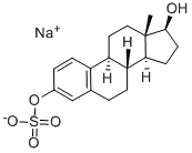 17β-Estradiol 3-O-Sulfate SodiuM Salt Struktur