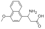 3-AMINO-3-(4-METHOXY-NAPHTHALEN-1-YL)-PROPIONIC ACID