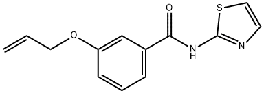 Benzamide, 3-(2-propenyloxy)-N-2-thiazolyl- (9CI),499989-63-8,结构式