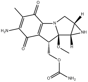 丝裂霉素 C,50-07-7,结构式