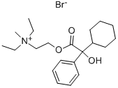 Oxyphenonium bromide Struktur