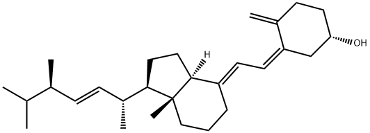 维生素 D2,50-14-6,结构式