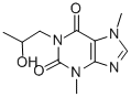 丙可可碱,50-39-5,结构式