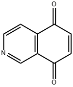 5,8-Dihydroisoquinoline-5,8-dione,50-46-4,结构式