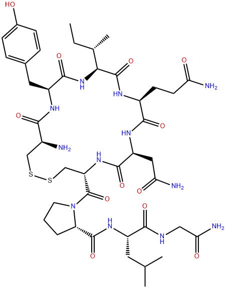 缩宫素 结构式