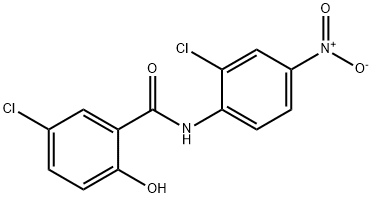 氯硝柳胺原料药,50-65-7,结构式