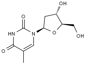 チミジン 化学構造式