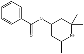 (2,2,6-trimethyl-4-piperidyl) benzoate Structure