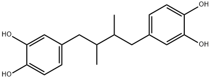 Nordihydroguaiaretic acid Struktur