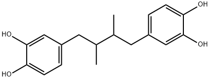 去甲二氢愈创木酸, 500-38-9, 结构式