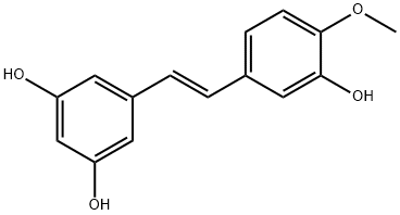 rhapontigenin Struktur