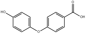 4-(4-HYDROXYPHENOXY)BENZOIC ACID Structure