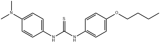 1-(p-ブトキシフェニル)-3-(p-ジメチルアミノフェニル)チオ尿素